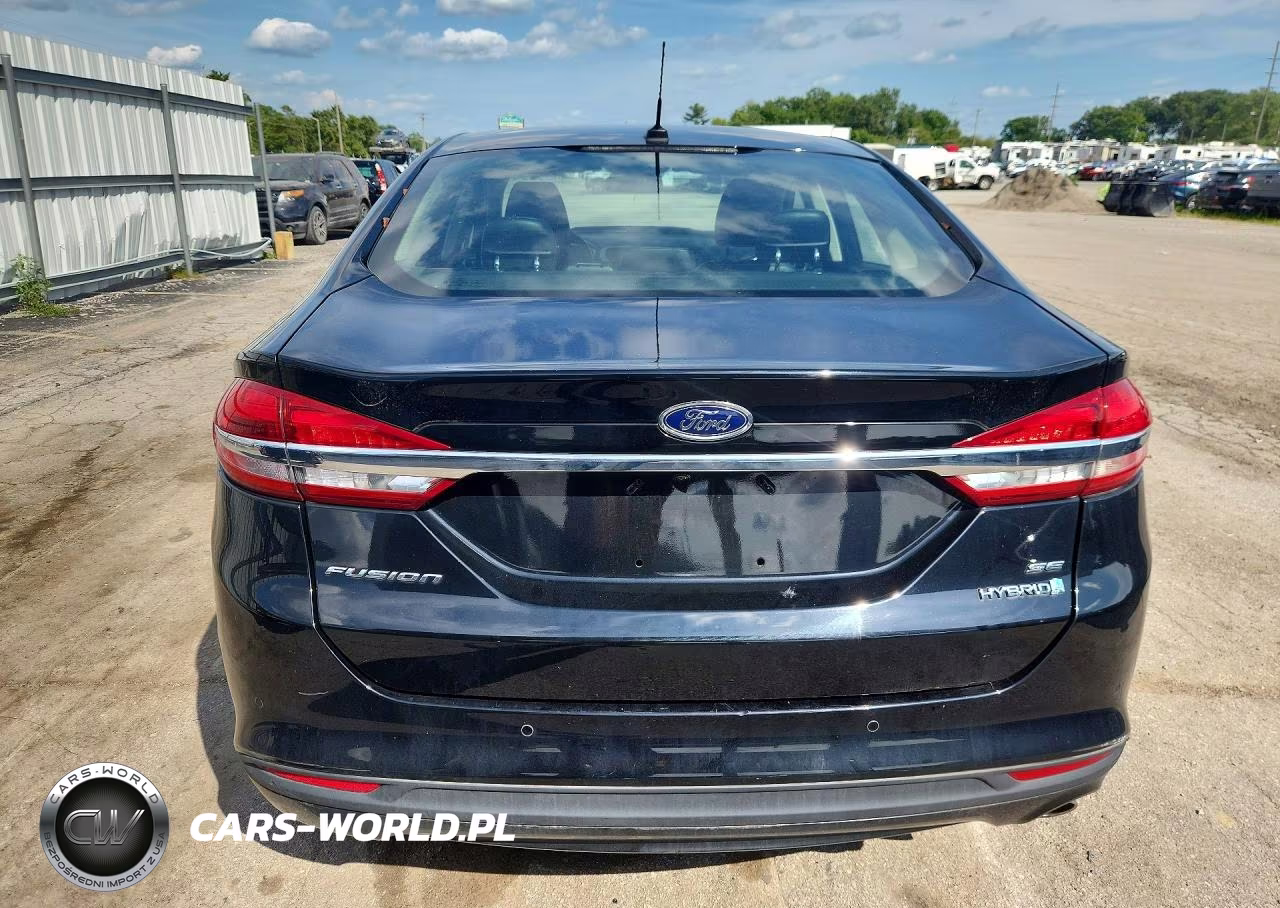 2018 Ford Fusion Se Hybrid VIN:3FA6P0LU3JR147795 - 6