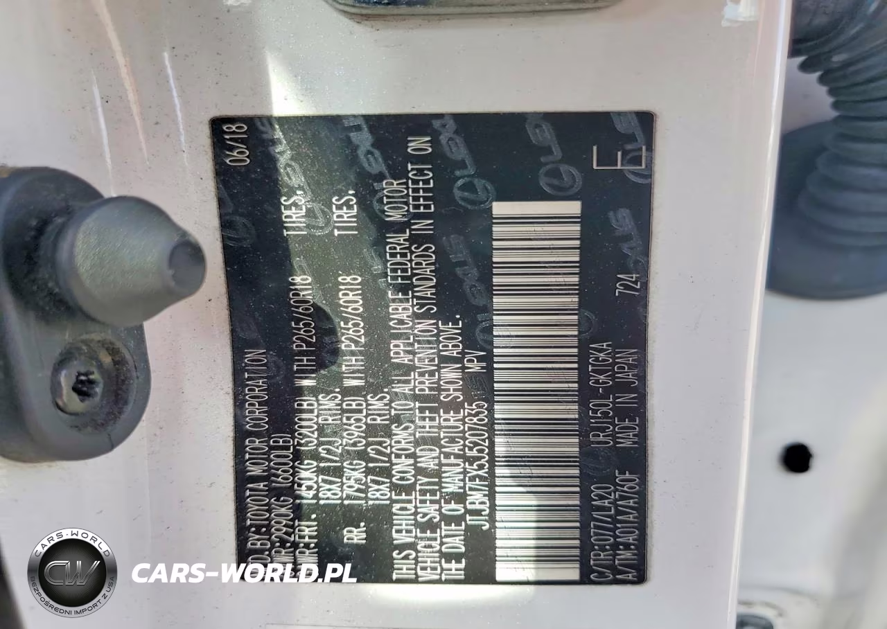 2018 Lexus Gx 460 VIN:JTJBM7FX5J5207835 - 13