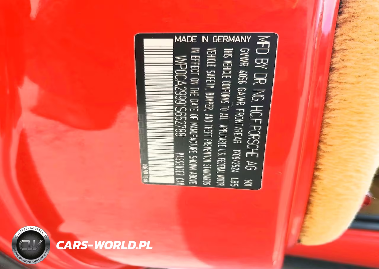 2001 Porsche 911 Carrera 2 VIN:WP0CA29991S652788 - 13