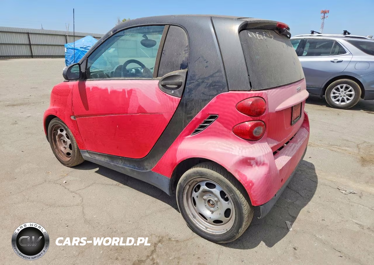 2009 Smart Fortwo Pure VIN:WMEEJ31X09K223531 - 2