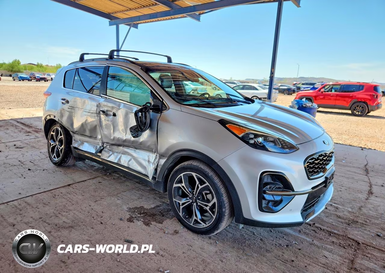 2020 Kia Sportage Sx VIN:KNDPR3A6XL7754320 - 4