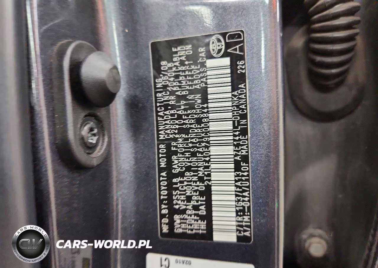 2009 Toyota Corolla Matrix S VIN:2T1LE40E79C008844 - 12