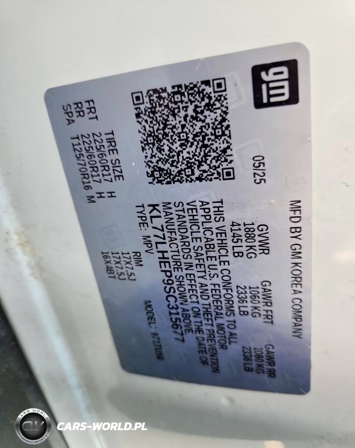2025 Chevrolet Trax 1Lt VIN:KL77LHEP9SC315677 - 13