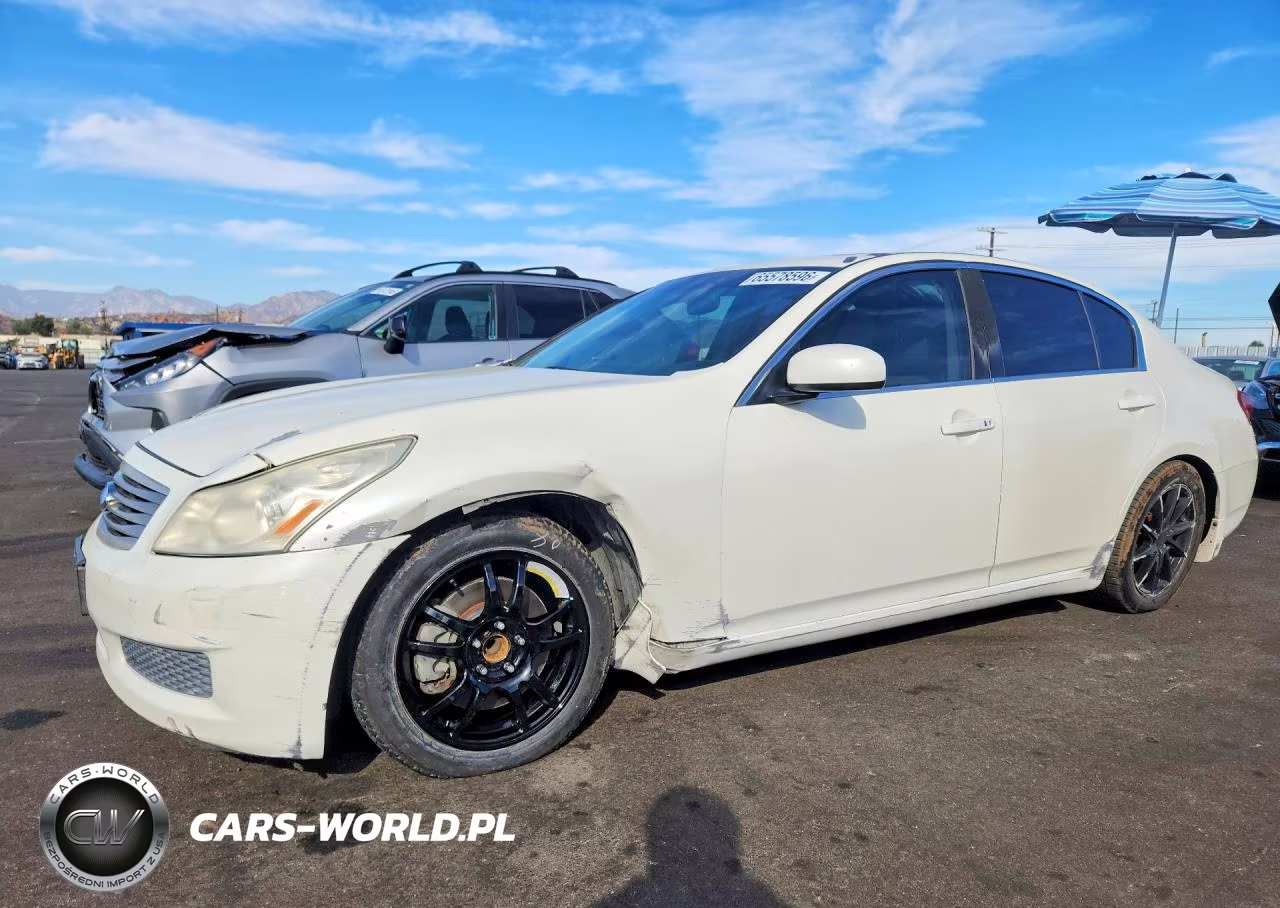 2007 Infiniti G35 Base VIN:JNKBV61E07M700626 - 1