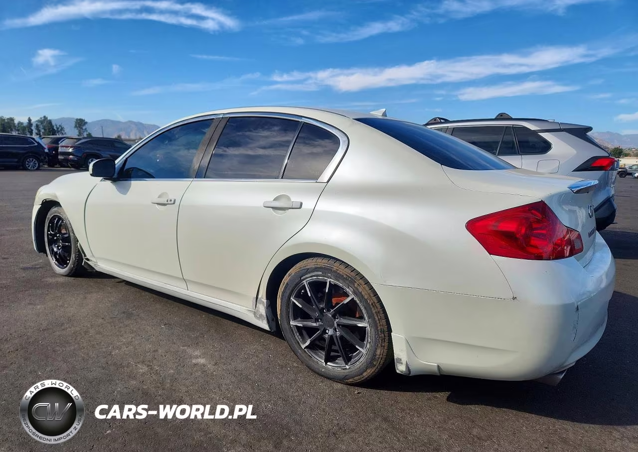 2007 Infiniti G35 Base VIN:JNKBV61E07M700626 - 2
