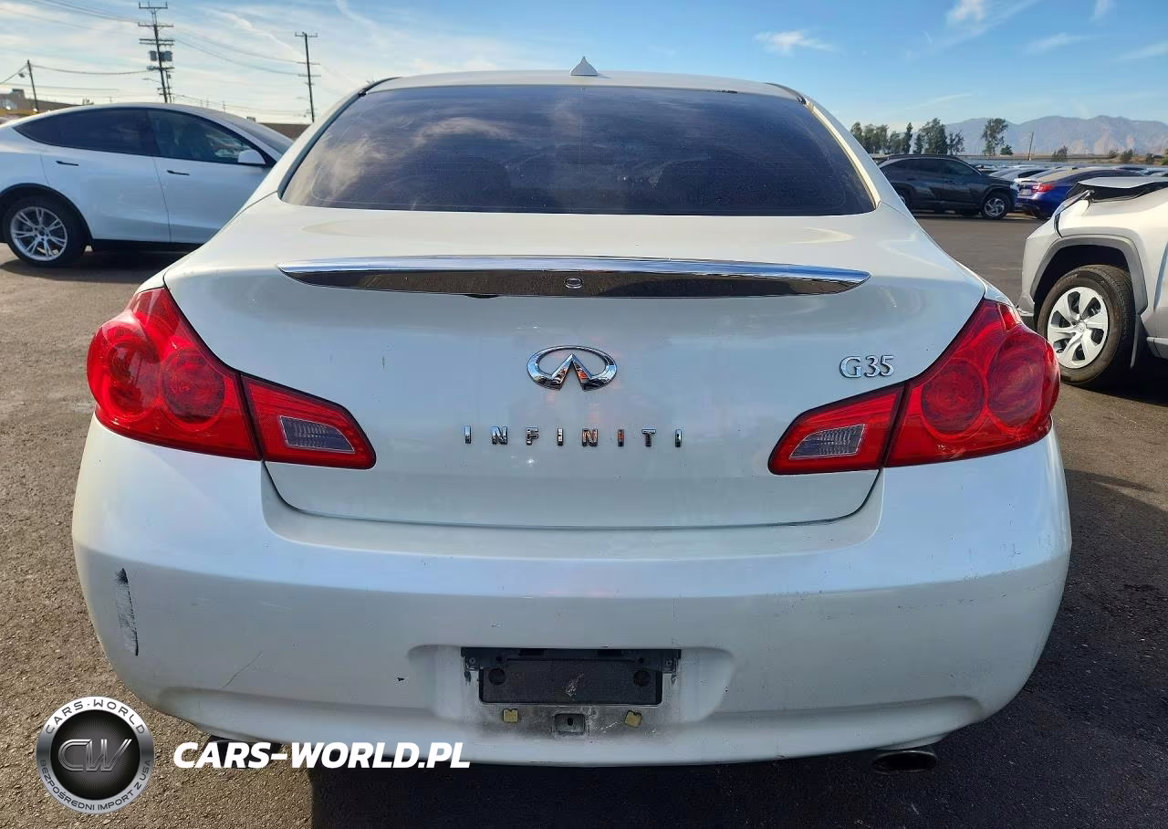 2007 Infiniti G35 Base VIN:JNKBV61E07M700626 - 6