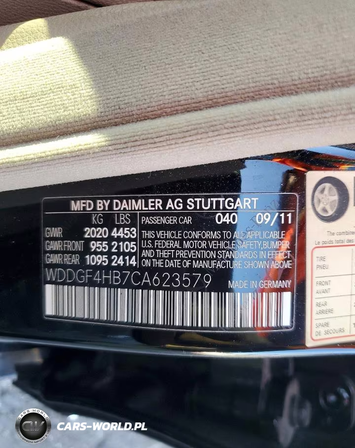 2012 Mercedes-Benz C 250 VIN:WDDGF4HB7CA623579 - 12
