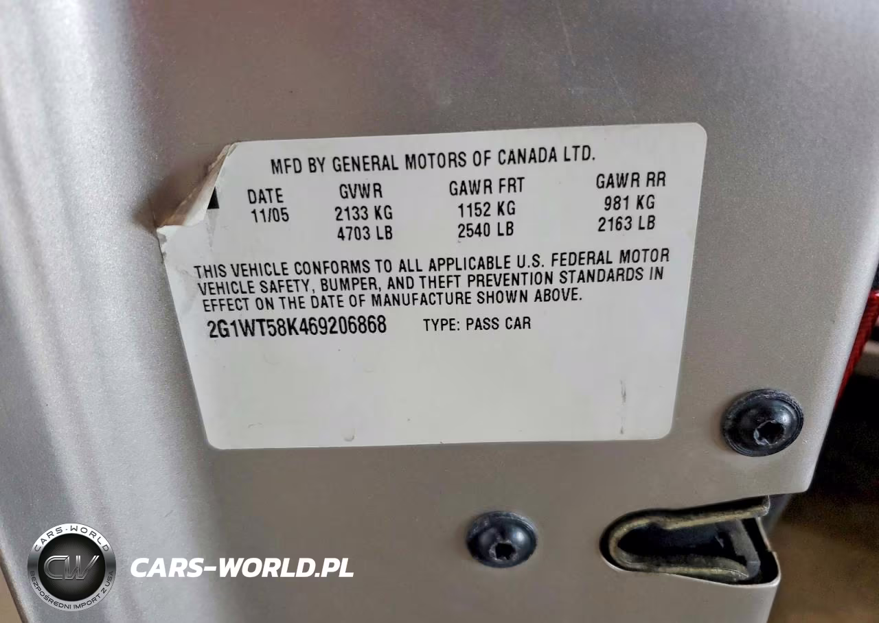 2006 Chevrolet Impala Lt VIN:2G1WT58K469206868 - 12