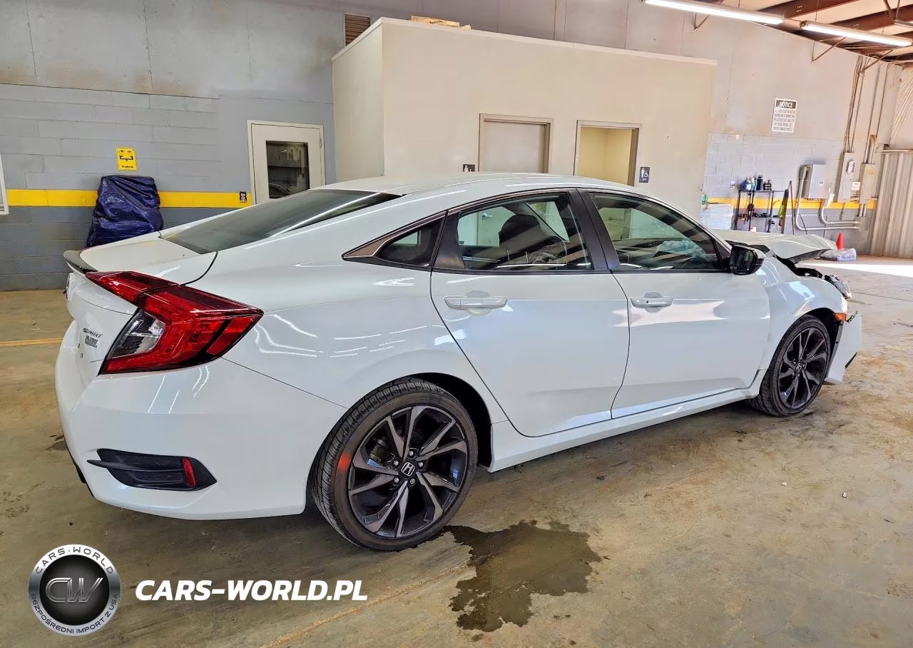 2020 Honda Civic Sport VIN:2HGFC2F89LH568419 - 3
