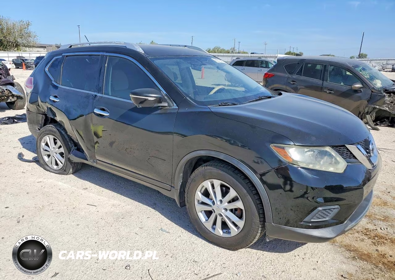 2015 Nissan Rogue Sv VIN:KNMAT2MT9FP503070 - 4