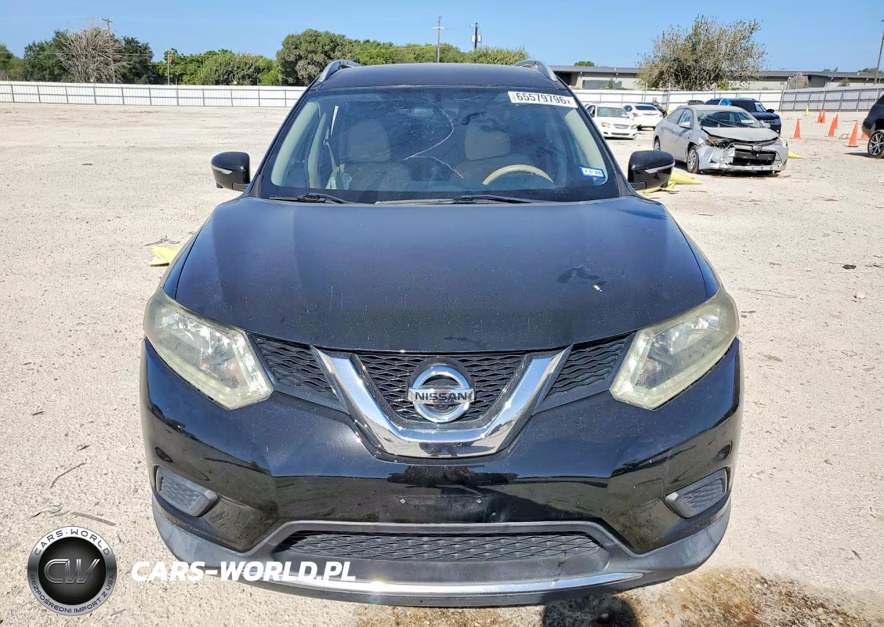 2015 Nissan Rogue Sv VIN:KNMAT2MT9FP503070 - 5