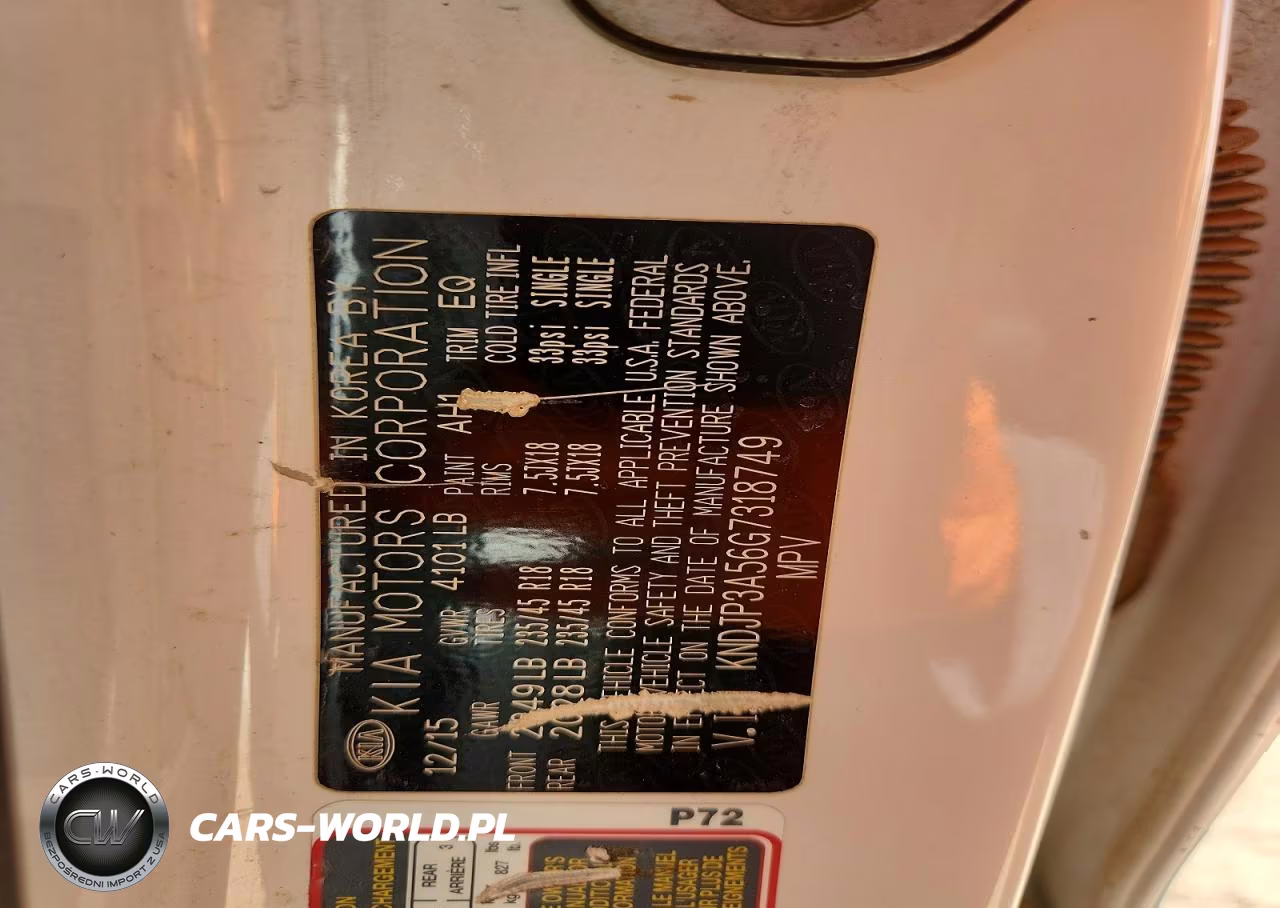2016 Kia Soul + VIN:KNDJP3A56G7318749 - 13