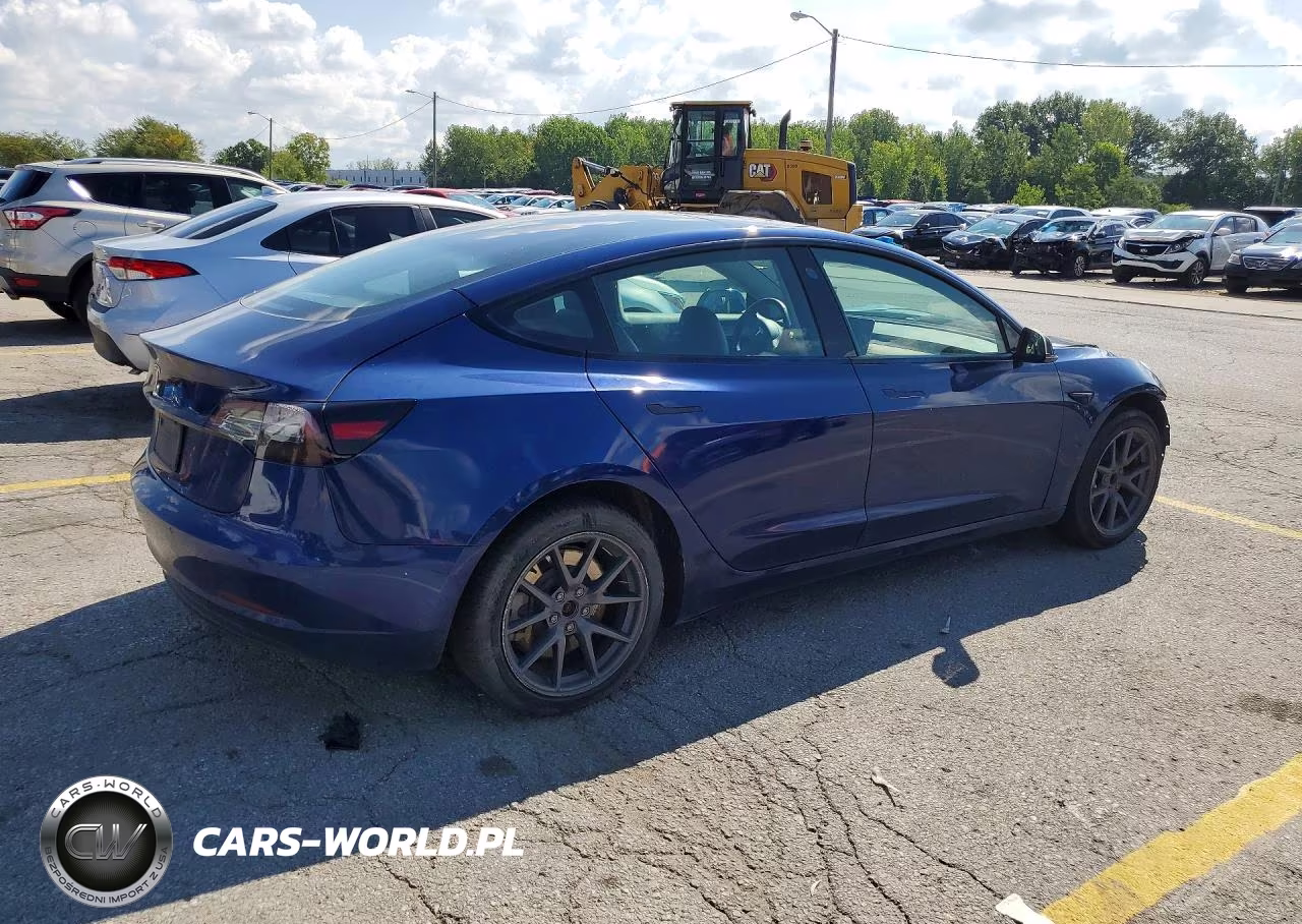 2022 Tesla Model 3 VIN:5YJ3E1EAXNF191215 - 3