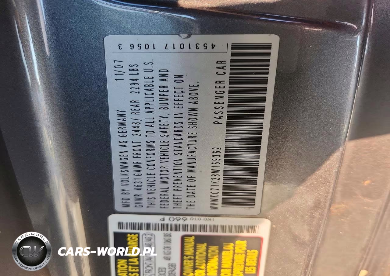 2008 Volkswagen R32 VIN:WVWKC71K28W159362 - 13