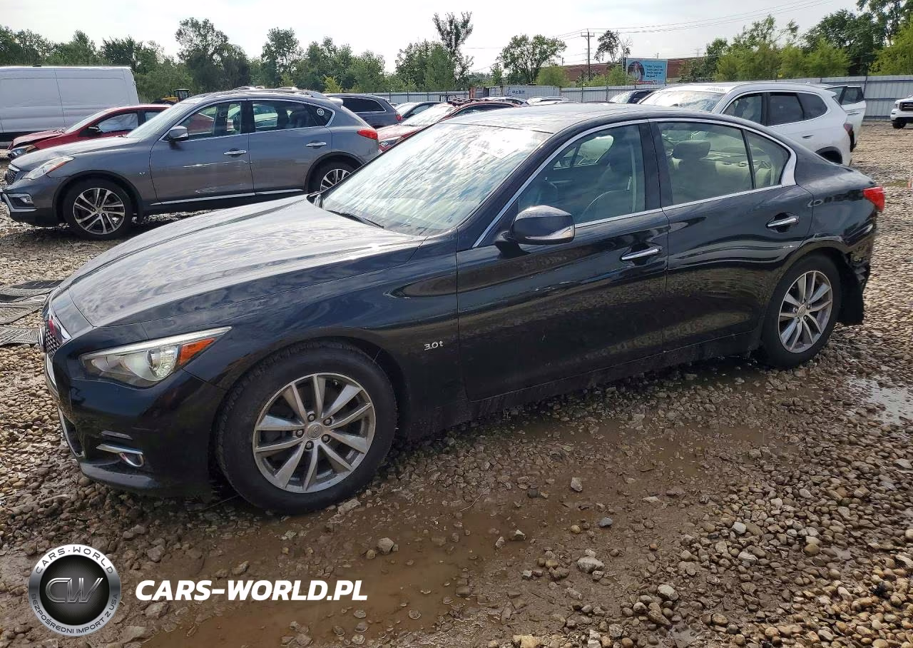 2017 Infiniti Q50 3.0T Premium VIN:JN1EV7AP8HM738874 - 1