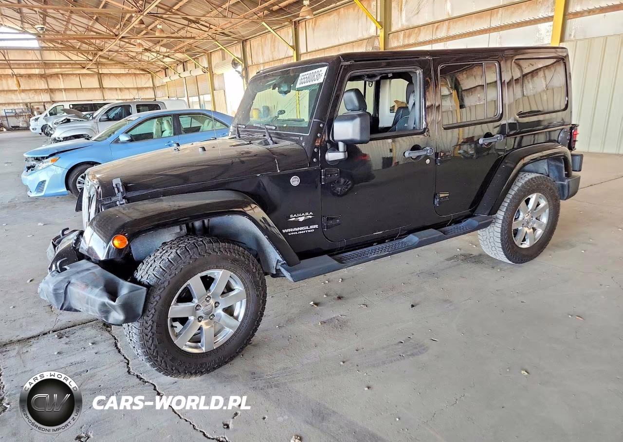 2017 Jeep Wrangler Unlimited Sahara VIN:1C4BJWEG0HL717667 - 1