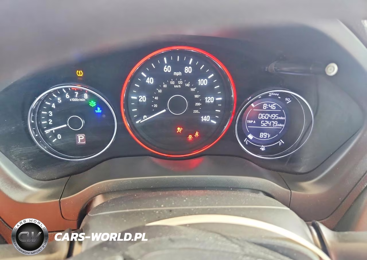 2020 Honda Hr-V Lx VIN:3CZRU5H3XLM705567 - 9