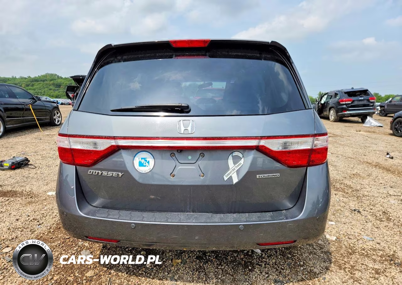2011 Honda Odyssey Touring VIN:5FNRL5H92BB080467 - 6