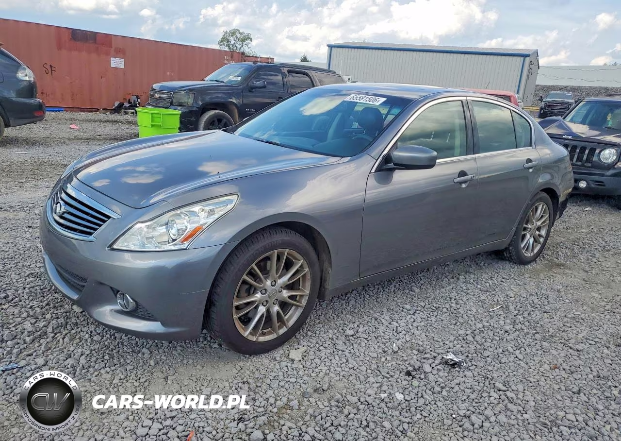 2011 Infiniti G37 VIN:JN1CV6ARXBM409796 - 1
