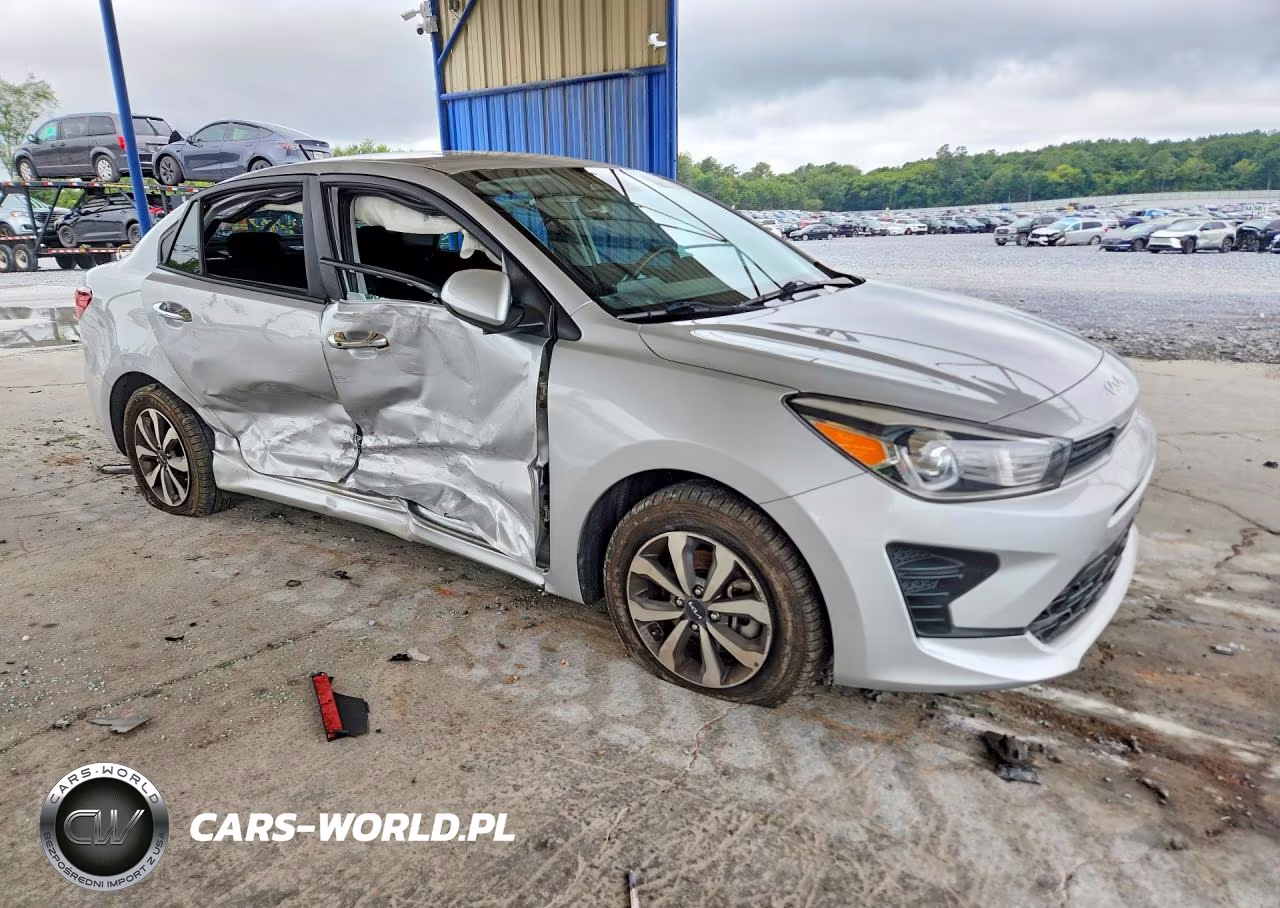 2022 Kia Rio S VIN:3KPA24AD0NE481518 - 4