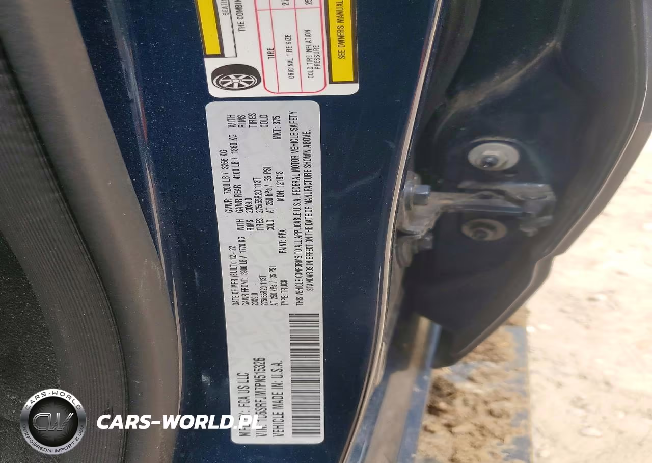 2023 Ram 1500 Laramie VIN:1C6SRFJM7PN515326 - 12