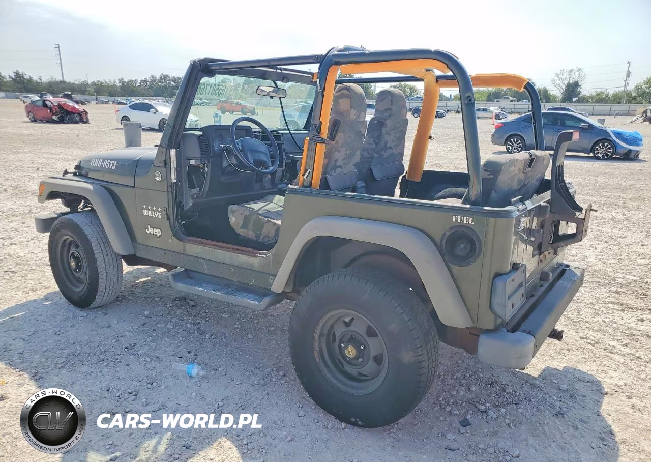 2004 Jeep Wrangler X VIN:1J4FA39S34P123456 - 2