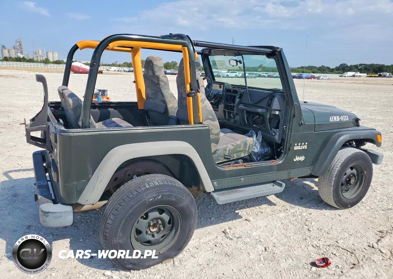 2004 Jeep Wrangler X VIN:1J4FA39S34P123456 - 3