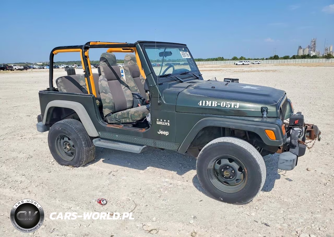 2004 Jeep Wrangler X VIN:1J4FA39S34P123456 - 4