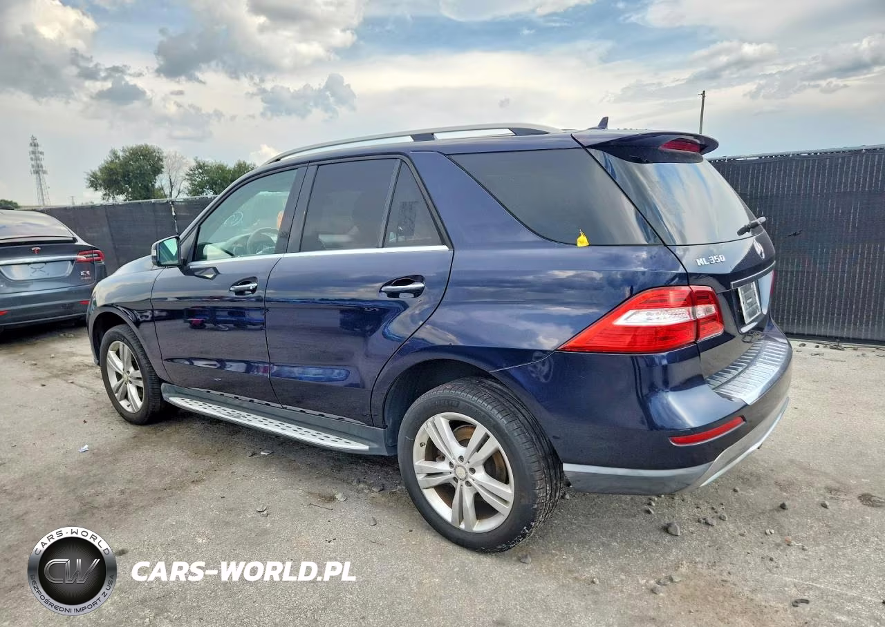 2013 Mercedes-Benz Ml 350 VIN:4JGDA5JB8DA166788 - 2