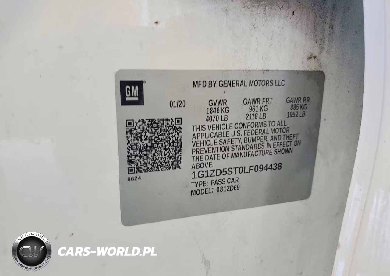 2020 Chevrolet Malibu Lt VIN:1G1ZD5ST0LF094438 - 12