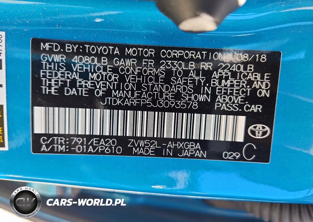 2018 Toyota Prius Prime Premium VIN:JTDKARFP5J3093578 - 13