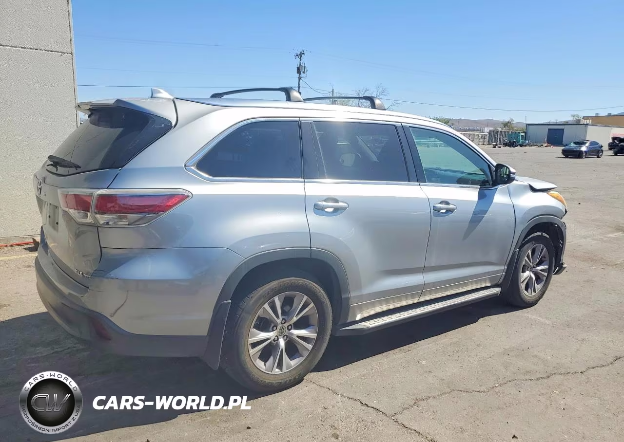 2015 Toyota Highlander Xle VIN:5TDJKRFH8FS191852 - 3