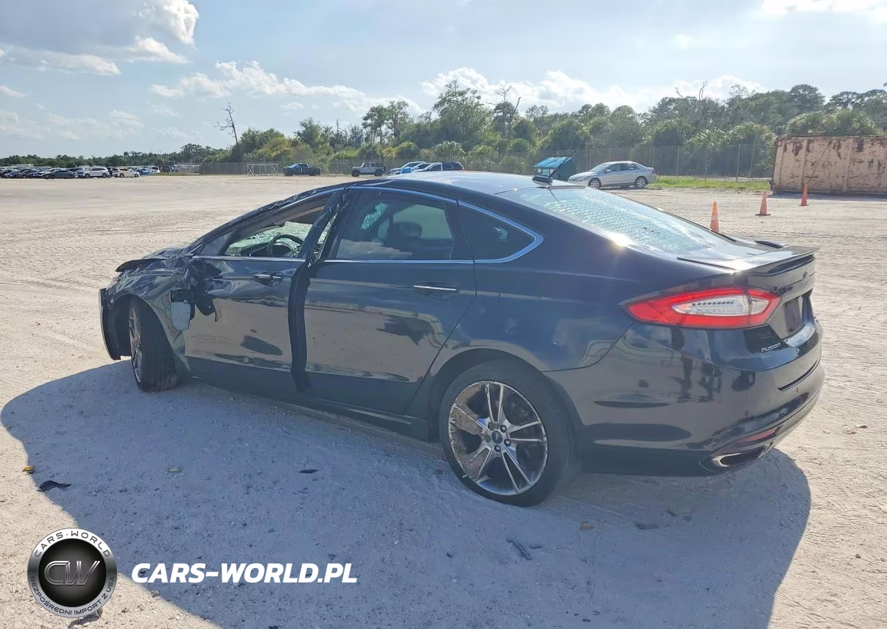 2015 Ford Fusion Titanium VIN:3FA6P0D98FR113756 - 2
