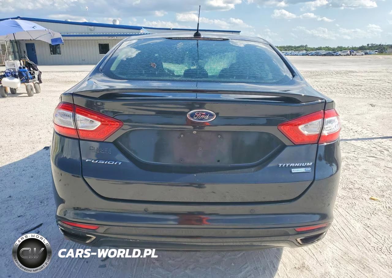2015 Ford Fusion Titanium VIN:3FA6P0D98FR113756 - 6