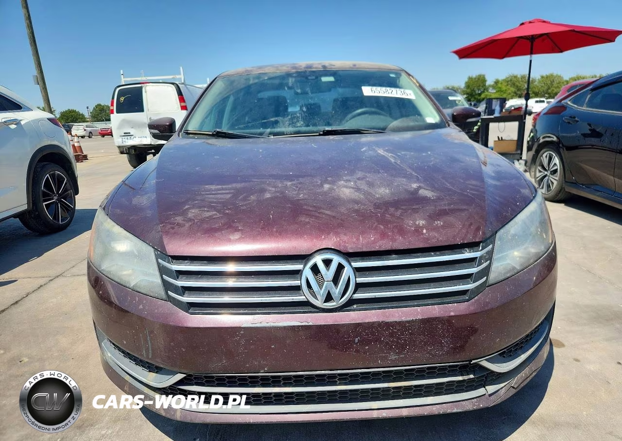 2013 Volkswagen Passat S VIN:1VWAP7A38DC042256 - 5