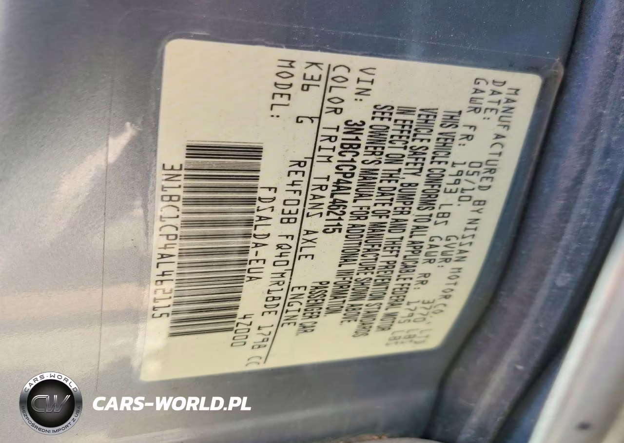 2010 Nissan Versa 1.8 S VIN:3N1BC1CP4AL462115 - 13