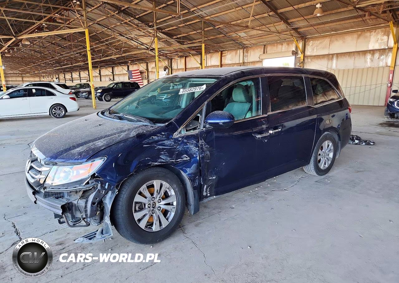 2016 Honda Odyssey Se VIN:5FNRL5H38GB134874 - 1