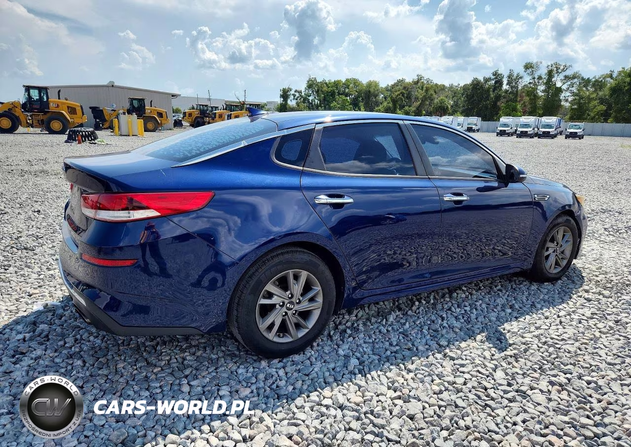2019 Kia Optima Lx VIN:5XXGT4L32KG345910 - 3