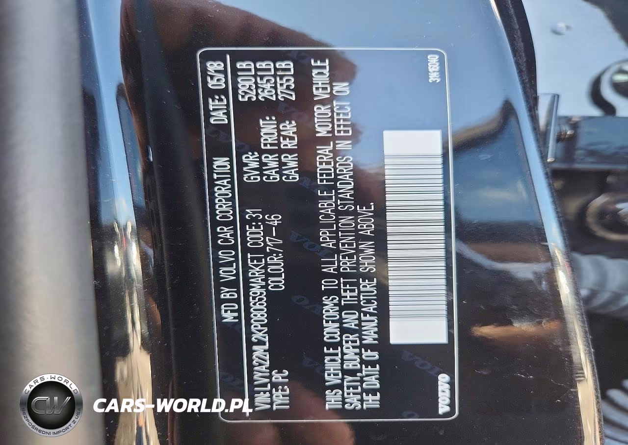 2019 Volvo S90 T6 Inscription VIN:LVYA22ML2KP080659 - 12