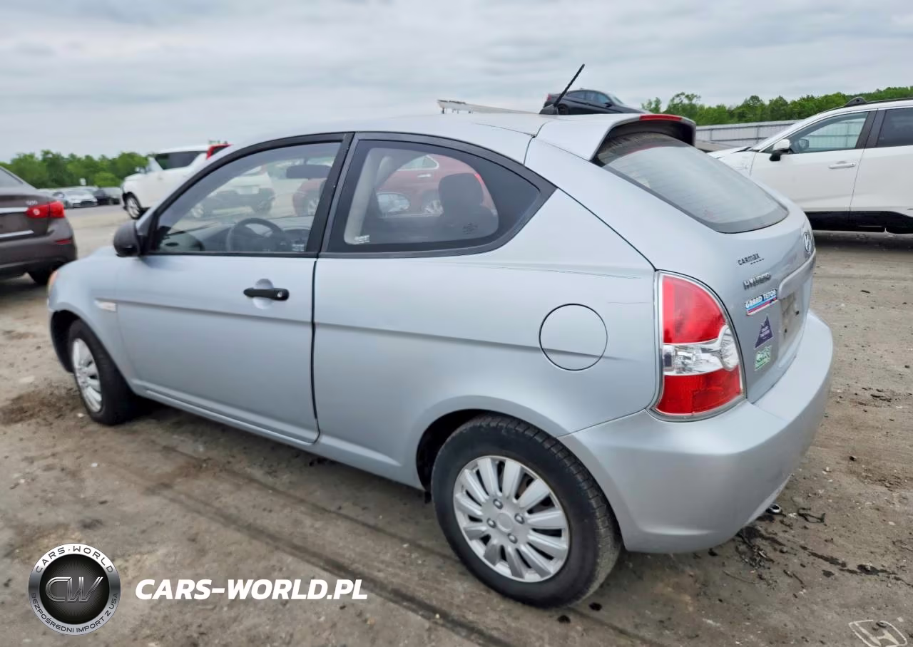 2007 Hyundai Accent Gs VIN:KMHCM36C97U001599 - 2