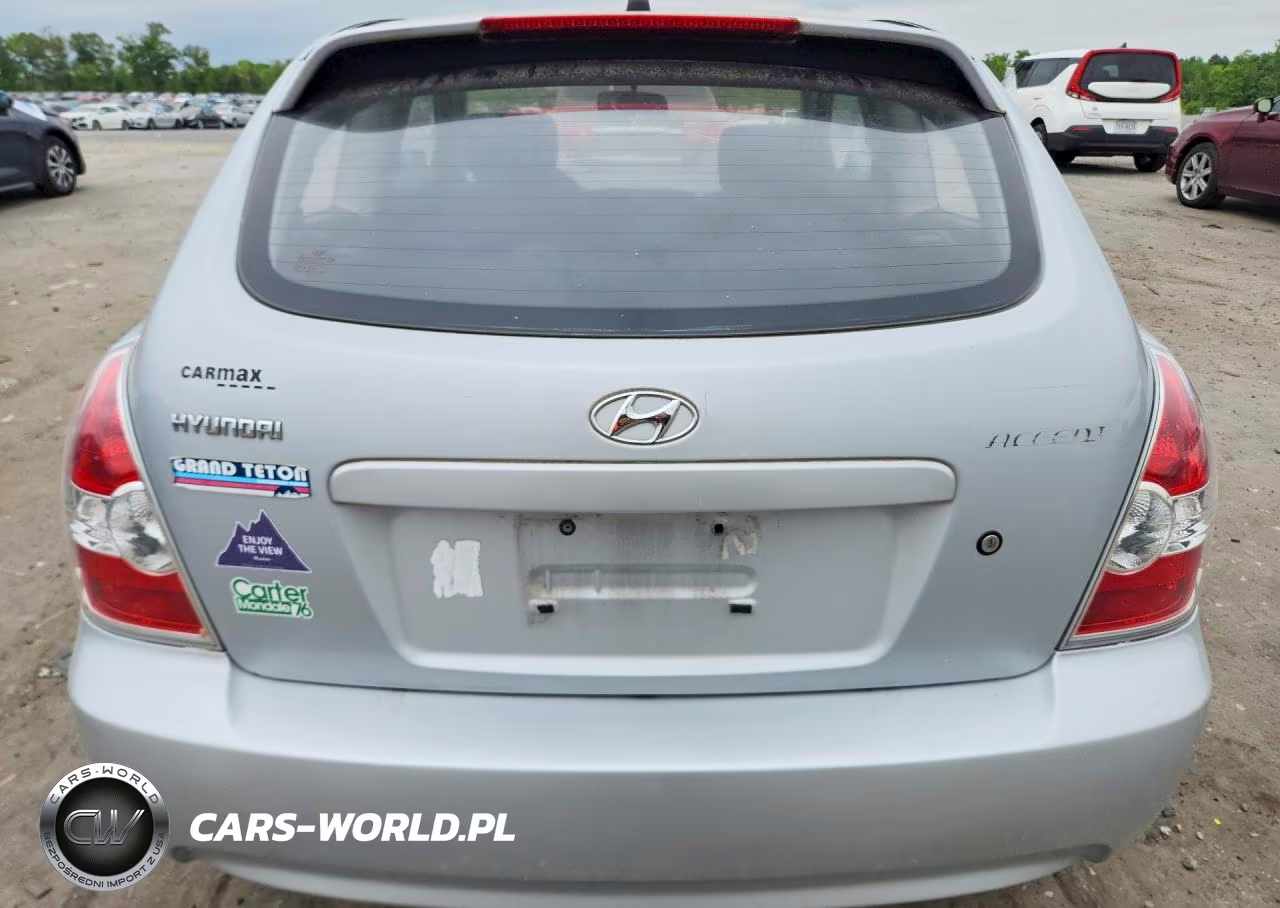 2007 Hyundai Accent Gs VIN:KMHCM36C97U001599 - 6