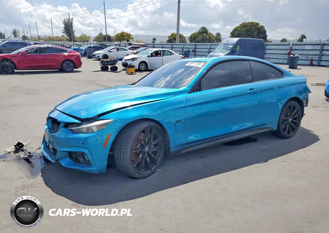 2018 BMW 430I VIN:WBA4W3C57JAC97224 - 1