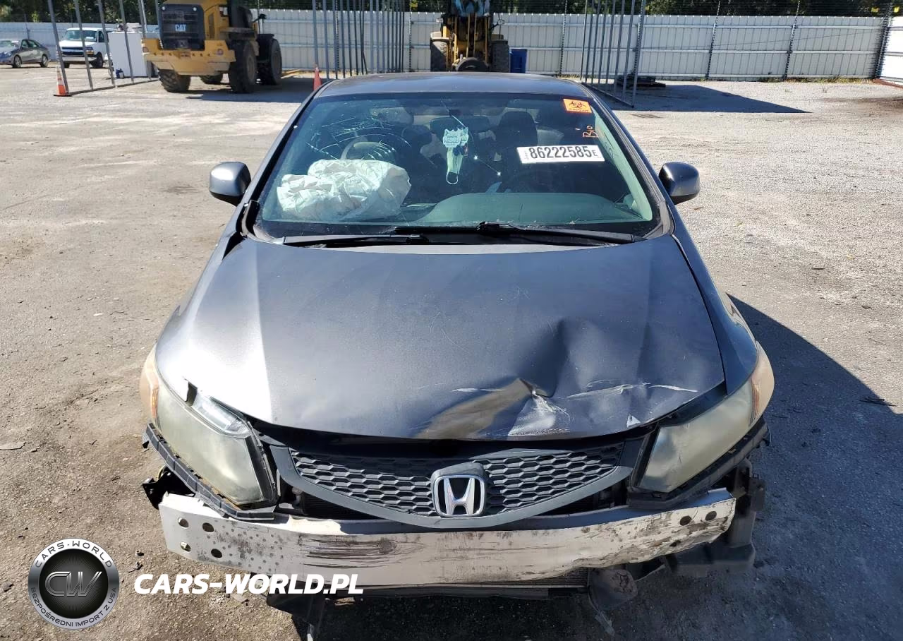 2012 Honda Civic Lx VIN:2HGFG3B52CH561172 - 5