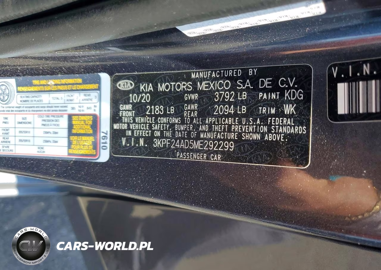 2021 Kia Forte Lxs VIN:3KPF24AD5ME292299 - 13