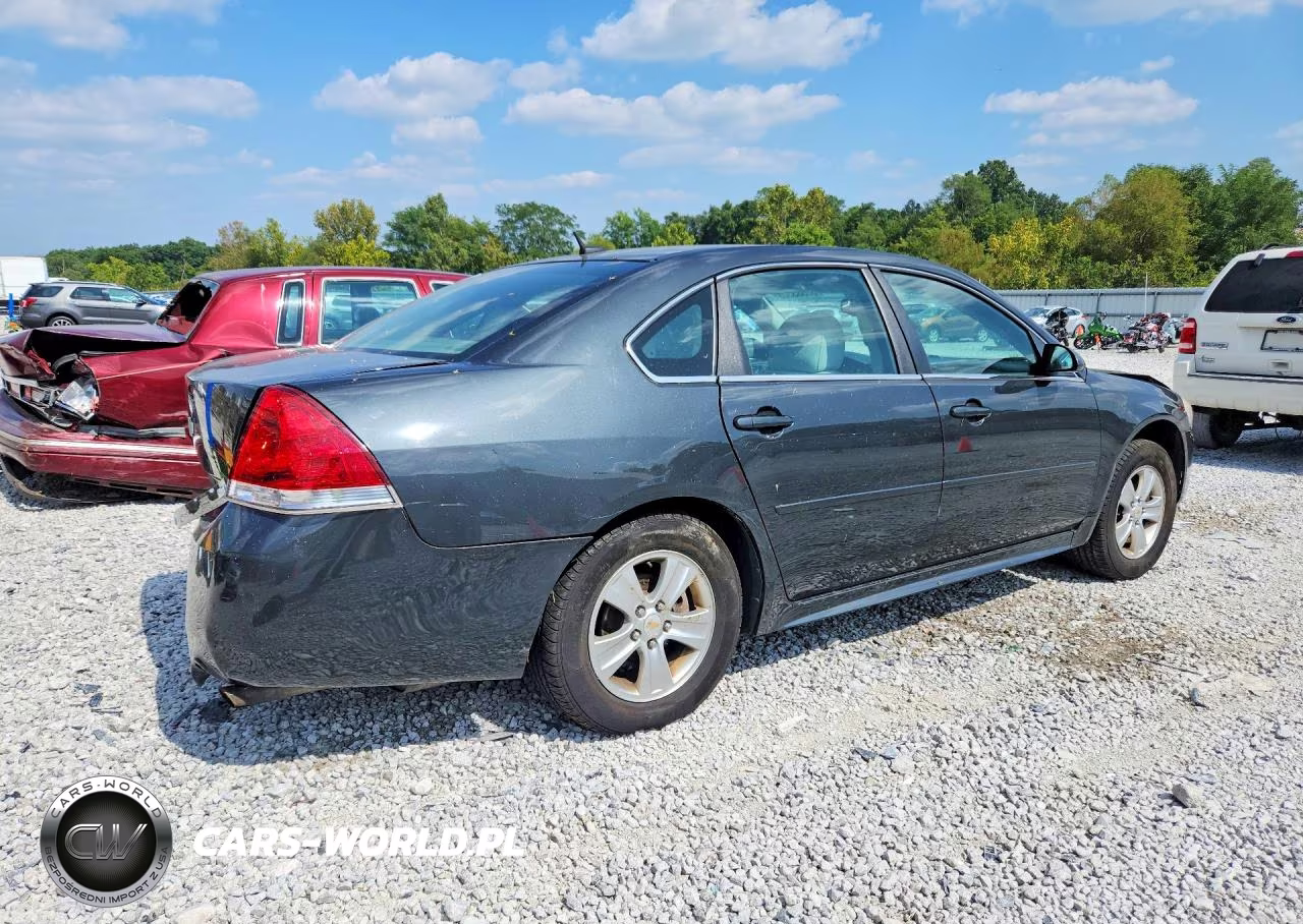 2013 Chevrolet Impala Ls VIN:2G1WF5E36D1247860 - 3