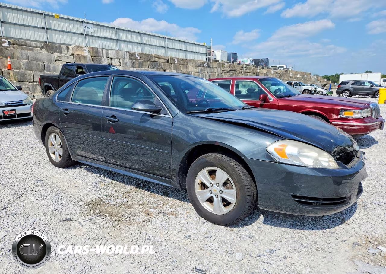 2013 Chevrolet Impala Ls VIN:2G1WF5E36D1247860 - 4