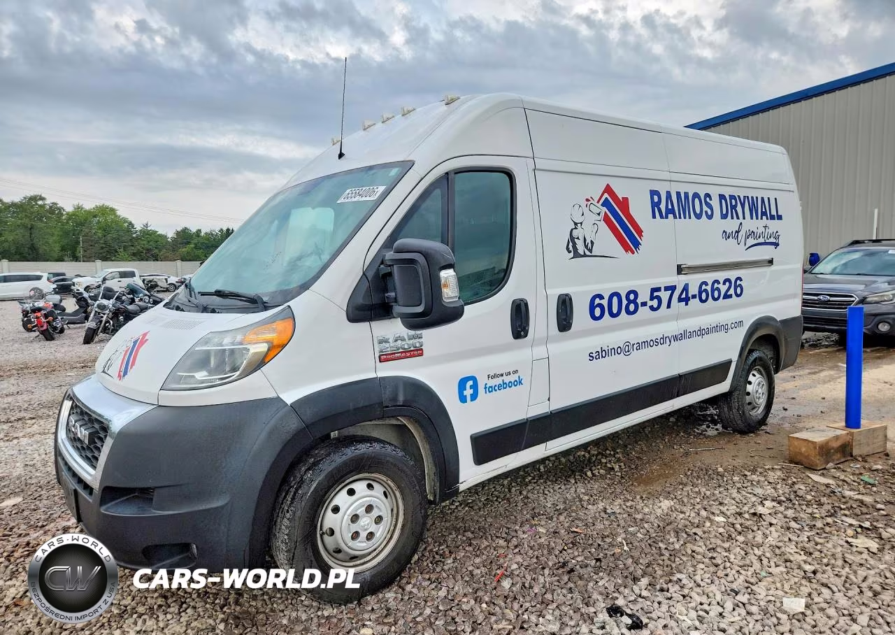 2019 Ram Promaster 2500 Delivery Van VIN:3C6TRVDG3KE536806 - 1
