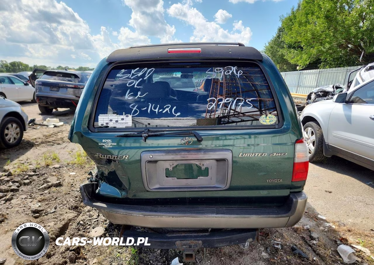2000 Toyota 4Runner Limited VIN:JT3HN87R3Y0279175 - 6