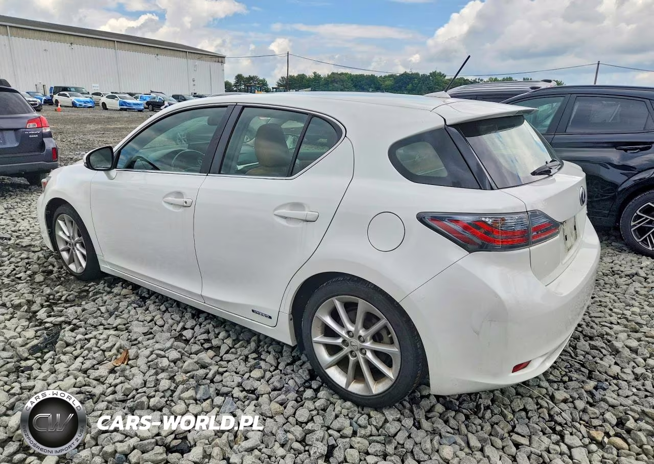 2012 Lexus Ct 200 VIN:JTHKD5BH3C2102588 - 2