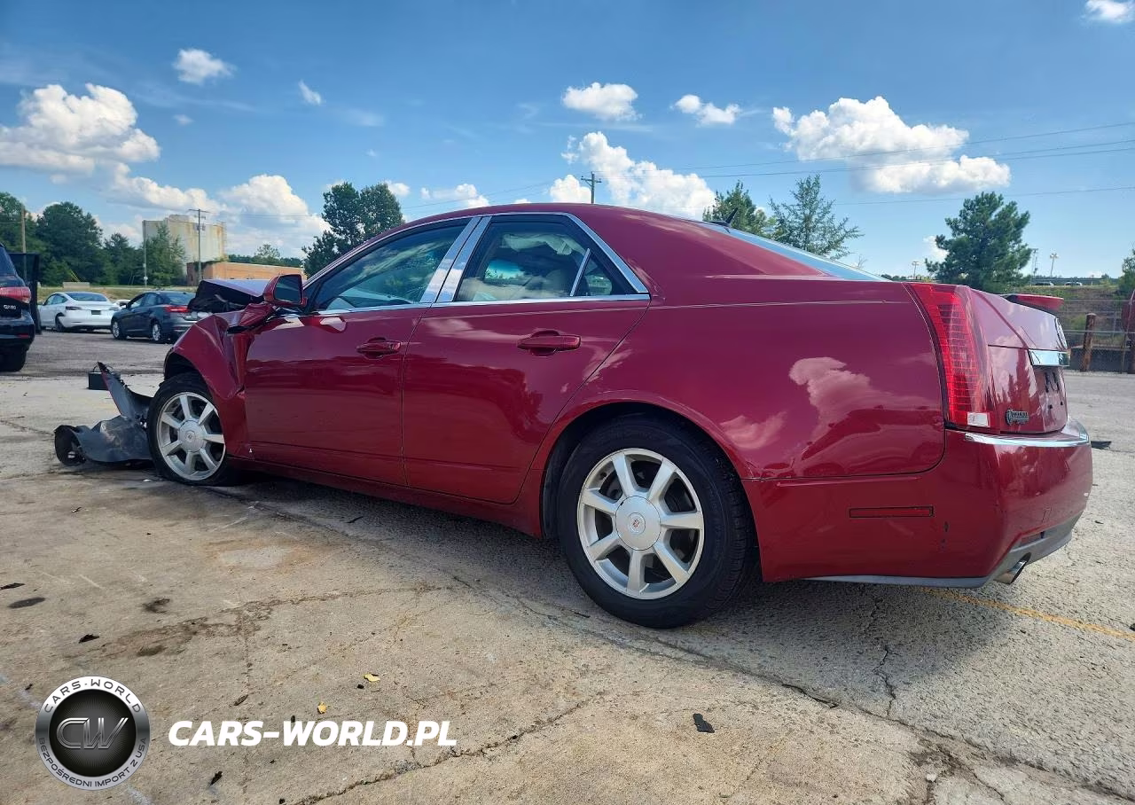 2008 Cadillac Cts VIN:1G6DG577X80174198 - 2